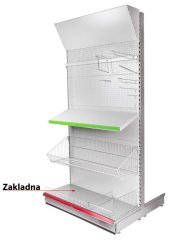 Základňa Racks H26 1250x370x0.8 mm *L*