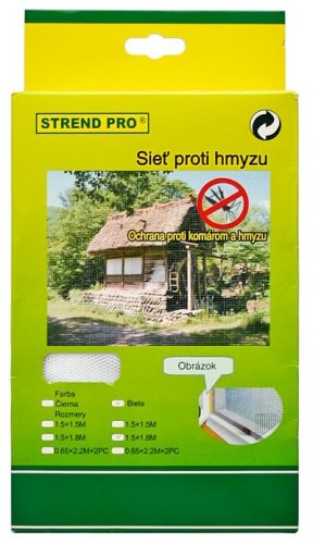 Sieť FlyScreen3 150x090 cm, proti hmyzu a komárom, na okno, hnedá PE