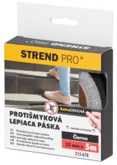 Páska Strend Pro, lepiaca, protišmyková, extra odolná, čierna, 25 mm x 5 m