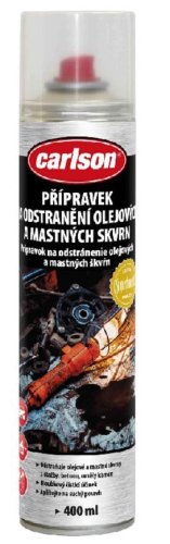 Prípravok na odstránenie olejových a mastných škvŕn carlson, na auto, 400 ml