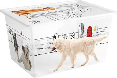 Box s vekom KIS C Style Pets XL, 50L, 39x55x31 cm