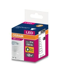 Žiarovka OSRAM® LED GU10 35 (ean8555) 36° 3,2W/2700K Value PAR16