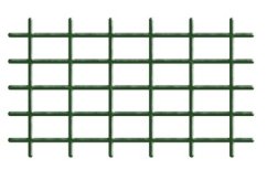 Mriežka Garden MEK6 145x42,5 cm, 4/4,7 mm, PVC/oceľ, oporná na kvety, zelená, záhradnícka