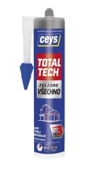 Lepidlo Ceys TOTAL TECH, strieborný, 2v1 tmel, 290 ml