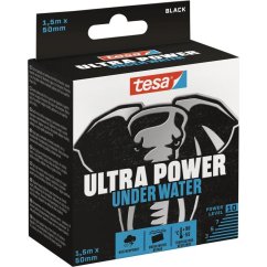 Páska tesa® Ultra Power Under Water, opravná, vodotesná, čierna, 50 mm, L-1,5 m