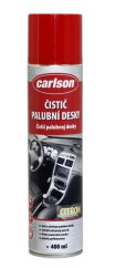 Čistič palubnej dosky carlson, aerosól, citrón, na auto, 400 ml