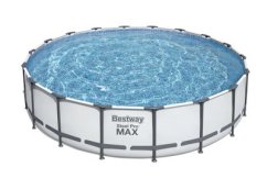 Bazén Bestway® Steel Pro MAX, 56462, kartušová filtrácia, rebrík, plachta, 549x122 cm