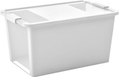 Box s vekom KIS Bi-Box L, 40L, biely, 35x55x28 cm