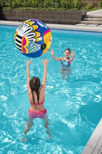Lopta Bestway® 31044, Flirty Fiesta Beach Ball, plážová, detská, nafukovacia, do vody, 91 cm