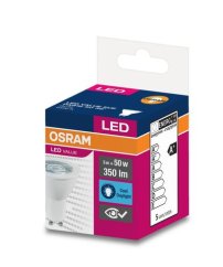 Žiarovka OSRAM® LED GU10 50 (ean8647) 36° 5W/6500K Value PAR16