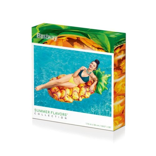 Nafukovačka Bestway® 43310, Pineapple, do vody, 174x96 cm