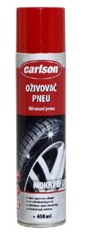 Oživovač pneu carlson, aerosól, na auto, 400 ml