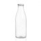 Fľaša sklo/kov viečko na mlieko 1 l vyššia, náhr.viečko 151363
