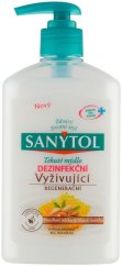 Mydlo Sanytol, dezinfekčné, vyživujúce, tekuté, mandľové mlieko, 250 ml