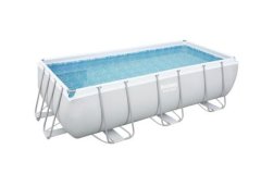 Bazén Bestway® Power Steel™, 56442, piesková filtrácia, rebrík, dávkovač, 404x201x100 cm
